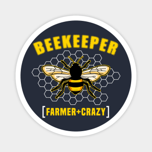 Beekeeper Bee Keeper Apiary Honey gift idea present Magnet